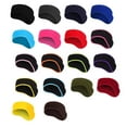 thumbnail image 3 of Naiovety Calentadores de oído cubre polar adulto orejera accesorio de ropa orejas elásticas térmicas cubierta cálida diadema para correr Ciclismo Rosa roja HR, 3 of 6