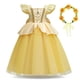 thumbnail image 3 of Vestido de princesa Bella, Rapunzel, Cenicienta para niñas, disfraz de Cosplay para niños, La Bella y la Bestia, traje de fiesta de carnaval, cumpleaños y Navidad para niños, 3 of 5