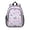 Butterfly and Lavender, variant on Butterfly and Multicolor Black Pattern Backpack for School, Cute School Bag with Adjustable Shoulder Straps and Padded Back, 15"x11.42"x5.5"