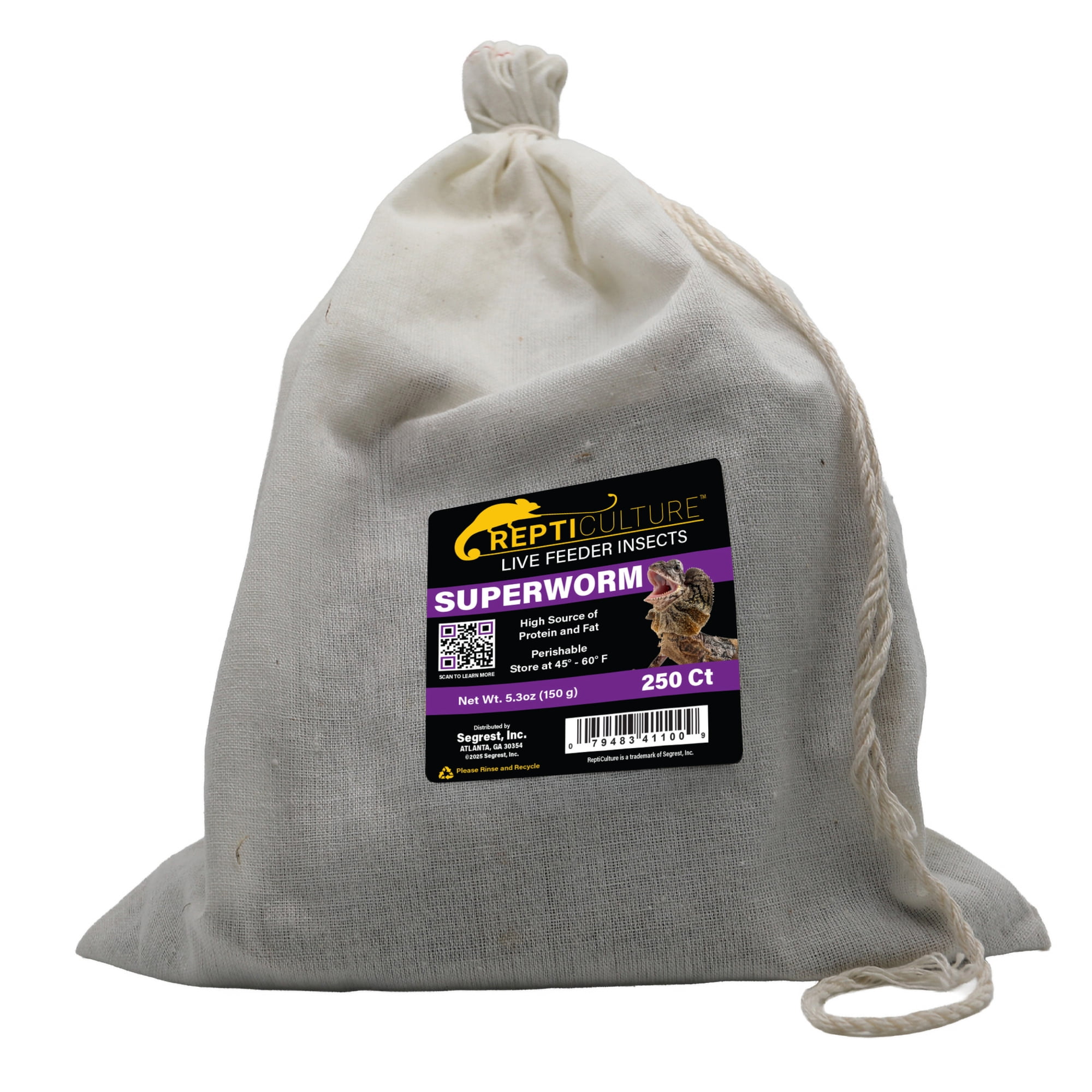 ReptiCulture Superworm 250 ct