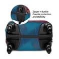 thumbnail image 3 of Bingfone Colorful Lightbulb Abstract Luggage Cover Washable Suitcase Cover Protector Anti-scratch Suitcase cover Fits 18-32 Inch Luggage (No luggage included), 3 of 8