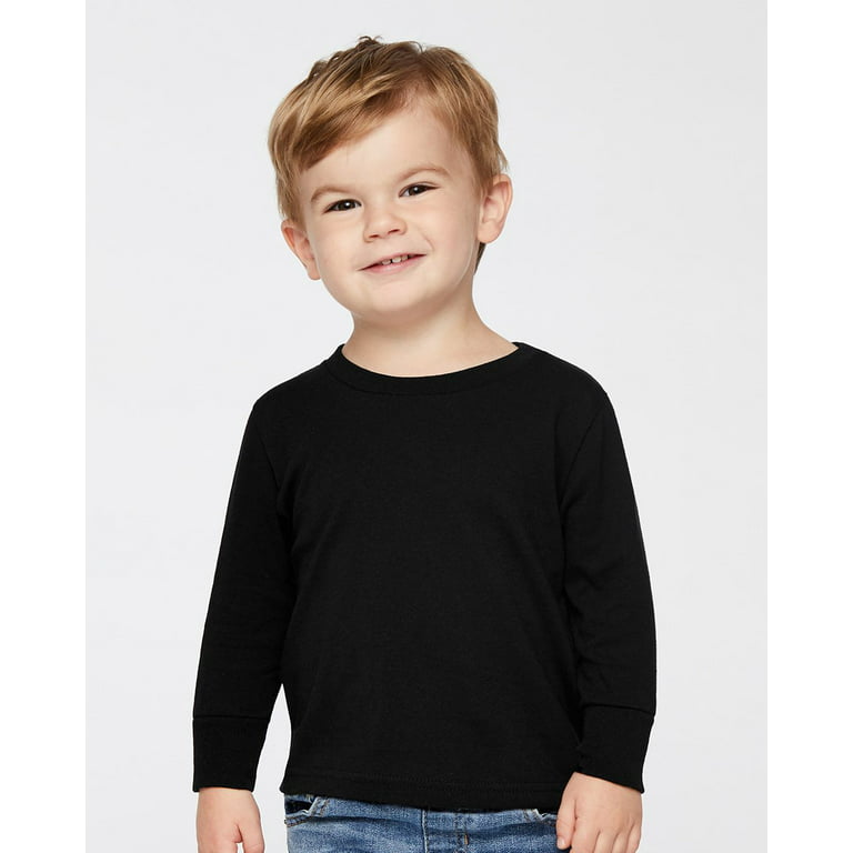 Give Tag væk skak Toddler Long-Sleeve T-Shirt - LIGHT BLUE - 3T - Walmart.com