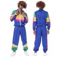 thumbnail image 2 of Disfraces Hippie Retro para parejas, traje de ropa de discoteca, carnaval, fiesta de Halloween, 70s, 80s, Rock, Hip-Hop, hombres y mujeres, 2 of 4