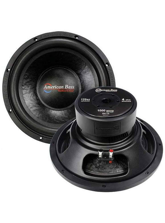 15" Car Subwoofers in Car Subwoofer Sizes