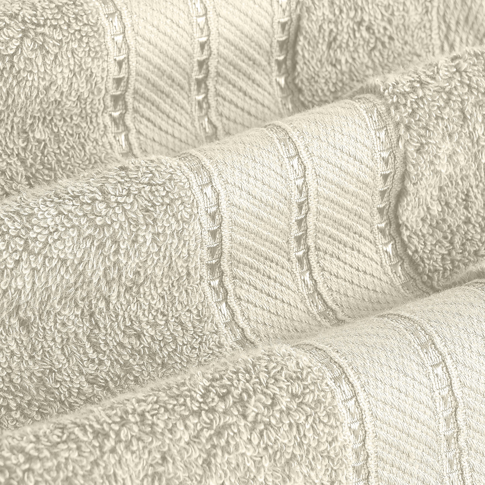 Modern Threads Spunloft Cotton Bath Towels, Sand (4 Count)