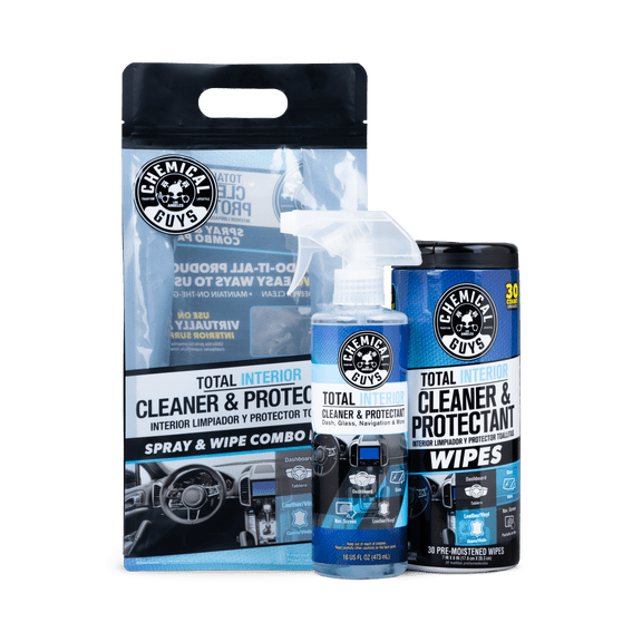 Chemical Guys TOTAL INTERIOR SPRAY & WIPE COMBO PACK