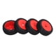 thumbnail image 3 of Neumático De Repuesto RC, 4 PCS Plástico De Goma Resistente Al Desgaste RC Neumático De Banda De Rodadura Cerrado X600 Fácil De Instalar Para Mantener ANGGREK Rojo, 3 of 8