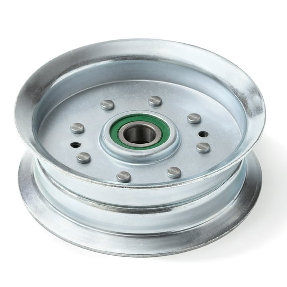 Terre Products, Flat Idler Pulley, 4-1/2 Inch Flat Diameter, Compatible Part for John Deere GY22082, GY20629, Tractor Models 190C, D170, G110, LA150, LA175