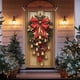 thumbnail image 1 of Christmas Door Cover Decorations with Santa Claus Pattern Holiday Party Decorative for Front Door Indoor Wall Fireplace Mantle Home Festive Xmas Decor, 1 of 6