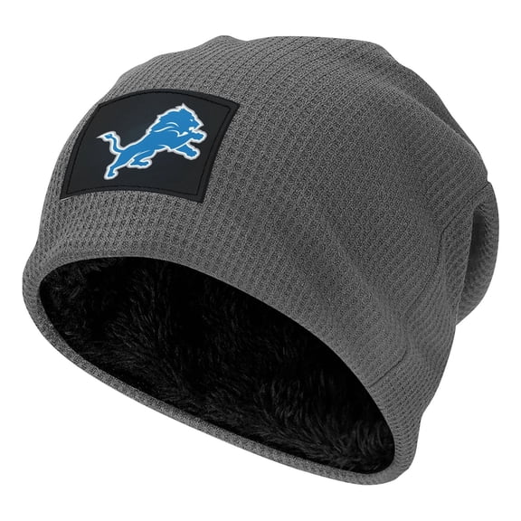 Lion Sport Logo Unisex Thickened Fashion Knitted Hat, Warm Buffet For Autumn And Winter, Loose-Fitting Knitted Hat, Ski Hat, Suitable For All Occasions