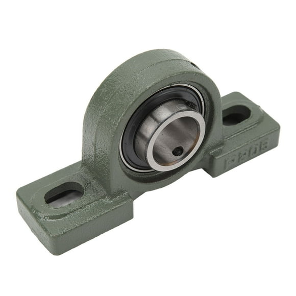 Mounted Pillow Block Bearings, Cast Iron Durable Heavy Duty 1in Pillow Block Bearings For Industrial Manufacturing