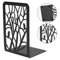 1X Bookend/Pair Clearance! Book Ends Metal Bookends for Shelves Heavy Duty Bookend Shelf Holder Supports Home