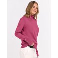 thumbnail image 6 of ANRABESS Turtleneck Sweaters for Women Long Sleeve Tops | 2026 Fall Winter Fashion Clothes, Office Work Daily Wear Dressy Casual Outfits, Soft Knitted Ribbed Button-Cuff Pullover Top, 6 of 9