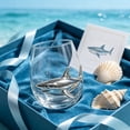 thumbnail image 2 of Artisanal Blue Ringed Octopus Glassware,3D Octopuses Stemless Wine Glasses,Handcrafted Marine Animal Bar Glass,Coastal Home Decor Gift for Sea Lovers, 2 of 6