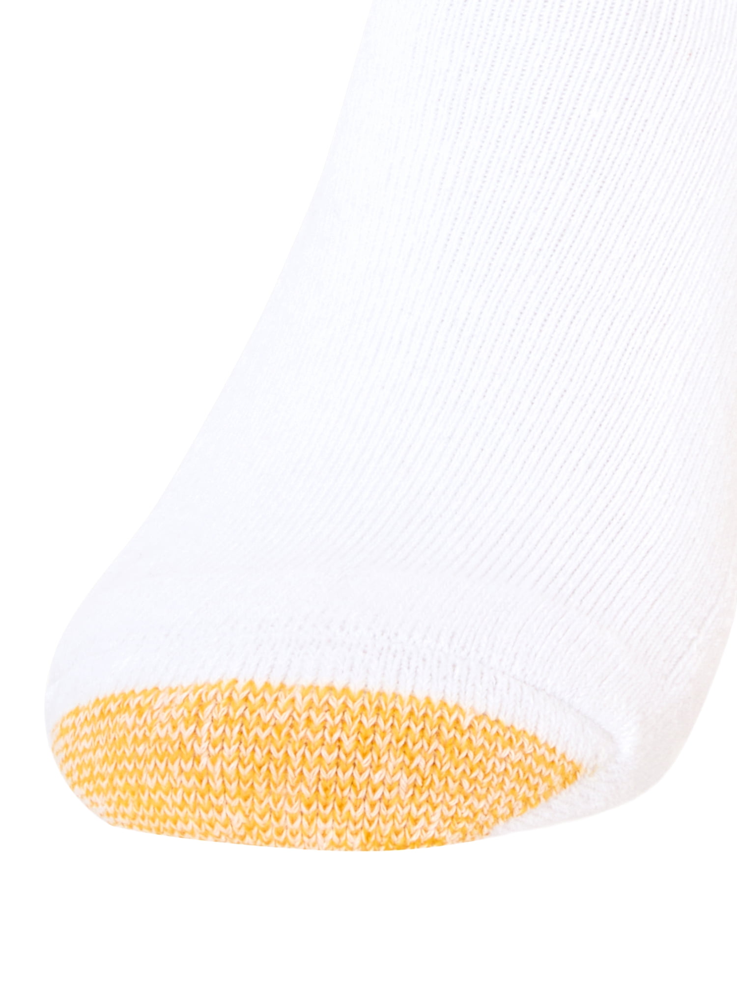 GoldToe Edition Women's Slouch Crew Socks White, 3 Pairs, Size 6-9