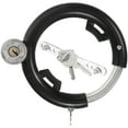thumbnail image 3 of MasteelfCA 1 Set of Reusable Bike Lock Multi-function Round Lock Steel Cycle Lock Bike Round Shaped Lock Bicycle Lock Tool, 3 of 9