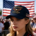 thumbnail image 2 of TOWED22 250 Anniversary USA Hat Adjustable 250 Year American Anniversary Hat USA Patriotic Caps Retro Embroidered Cap for Men Women E, 2 of 3