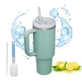 thumbnail image 1 of Taza Con Mango Stanley De 40Oz, Taza De Pasillo, Frío De Acero, Inoxidable De Doble 304, Taza De Hielo Grande (40oz), 1 of 3