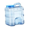 thumbnail image 2 of Contenedor de agua para acampar de gran capacidad con tapa Cubo de agua vacío Almacenamiento de agua 10L Zulema Cubo para exterior, 2 of 8