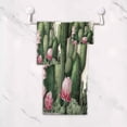 thumbnail image 5 of Coolnut Cactus Flower Bathroom Towel Set of 3 with Hand Towel, Wash Cloths & Bath Towel, Extra Aborbent Soft Towels Set Decor for Bathing Home Shower Wash cloth, 5 of 7