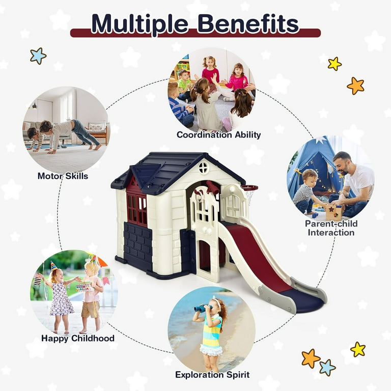 Kids shop playhouse set