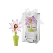 Blooming Flower Bottle Stopper in Whimsical Window Gift Box