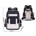 thumbnail image 3 of Kamentoy School Backpack with Chest Strap Lightweight Small Size Daypack for Casual Student Rucksack Adjustable Shoulder Straps Travel Backpack Back To School Essentials, 3 of 5