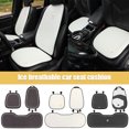 thumbnail image 2 of Cojín de coche de dibujos animados de moda con estampado de panda en blanco y negro, funda de asiento antideslizante transpirable de seda fría para verano, accesorios para coche para mujer, 2 of 5
