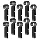 thumbnail image 1 of 20 piezas de ganchos para casco de seguridad, clip para casco de seguridad, clip para faro, hebilla para faro, clip para lámpara, clip de plástico para trabajo, 1 of 6