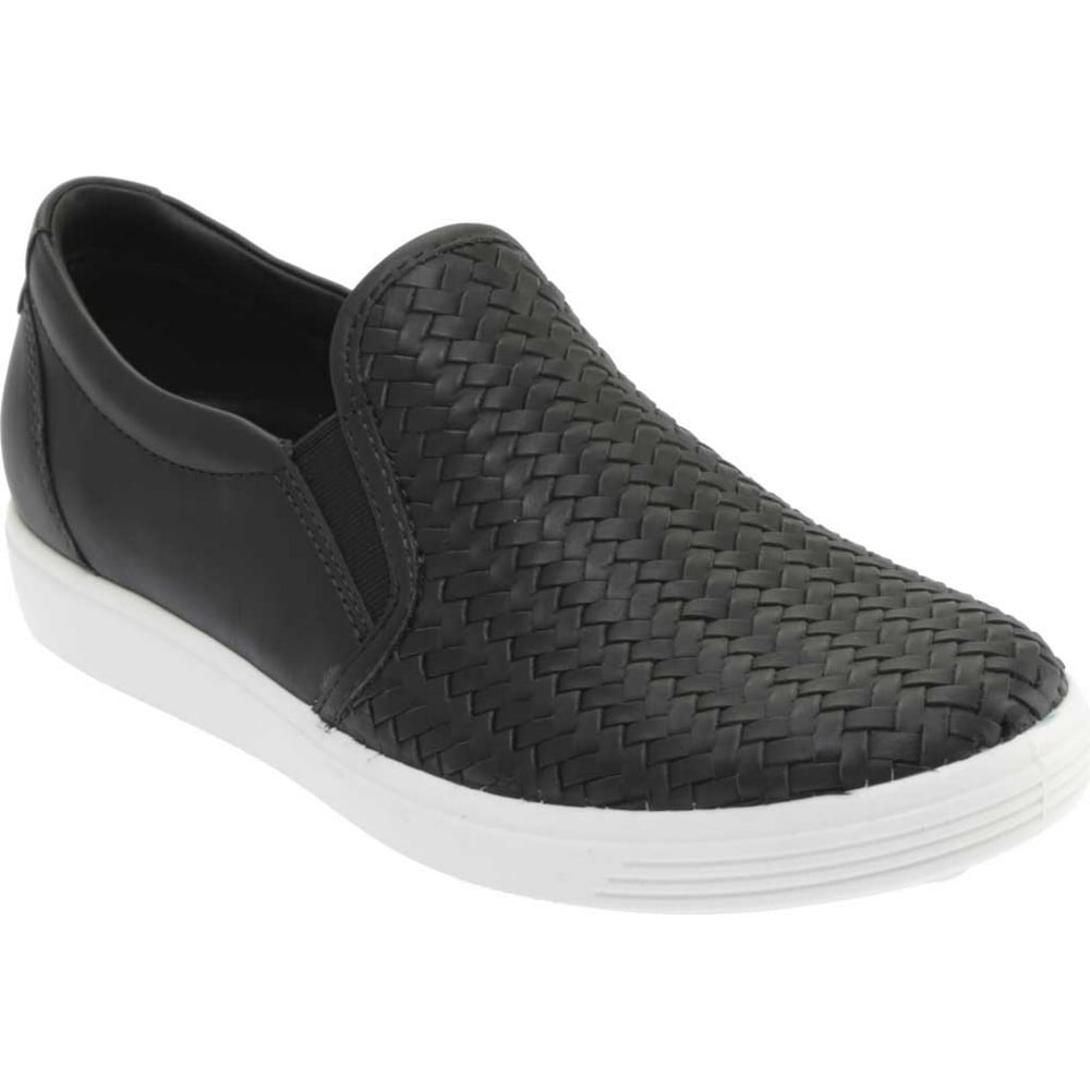 ecco womens soft 7 woven slip on