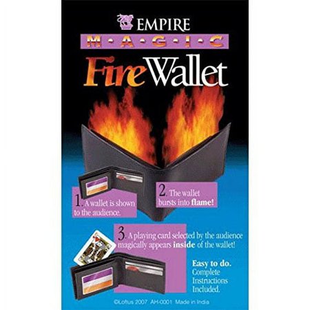 Empire Magic Flaming Fire Wallet Trick