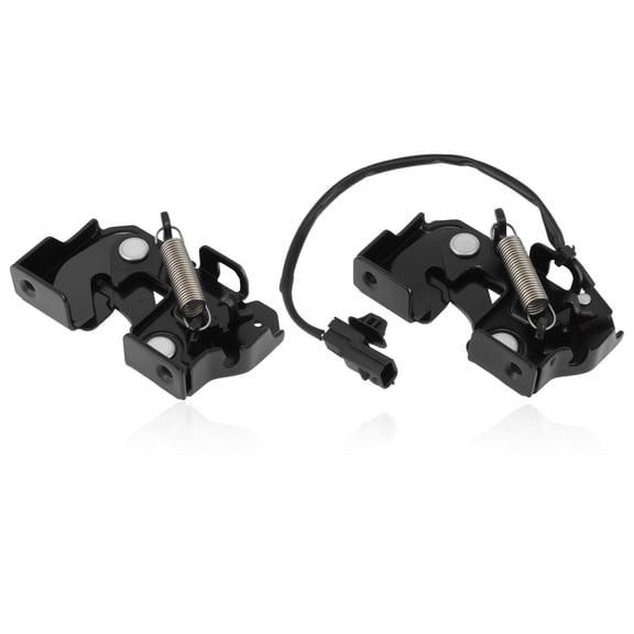 Unique Bargains 2Pcs Hood Lock Latch Assembly for Nissan 370Z GT-R 2009-2024 for Infiniti G25 G35 G37 Q40 Q60 Left & Right Side Engine Hood Lock Replaces 65601JL60A/65601JL60C/65601JL60B