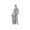 #0309-Gray-A, variant on Cheapark 96、Animal Resin Statue Human and Dog Tabletop Sculpture Art Craft for Office Living Room Rustic Home Ornament Display