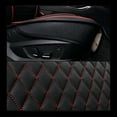 thumbnail image 6 of OTOEZ Luxury Leather Car Seat Covers Front Rear Full Set Universal for Sedan Truck SUV, 6 of 9