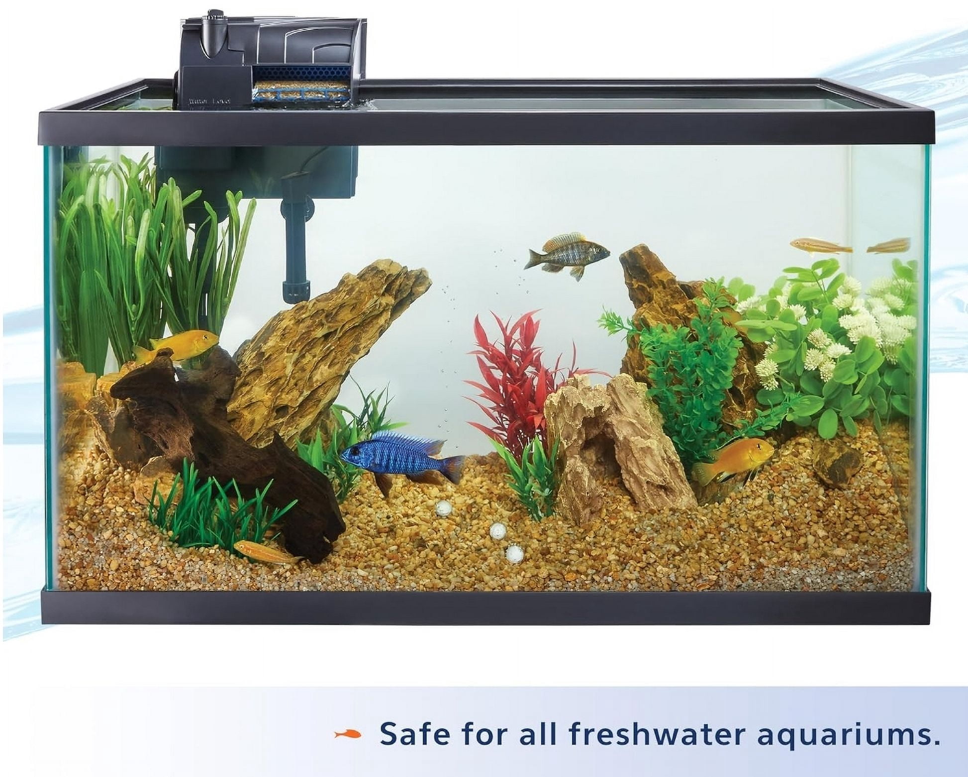 4 Pack Aqueon AquaPacs Sludge Remover [Bulk Aquarium Supplies, New Aquarium Supplies, Aquarium Bio Additives, Aqueon] 48 count (4 x 12 ct)