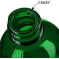 thumbnail image 4 of Green Glass Boston Round Bottle with White Treatment Pump Bottle (12 Pack), 4 of 4