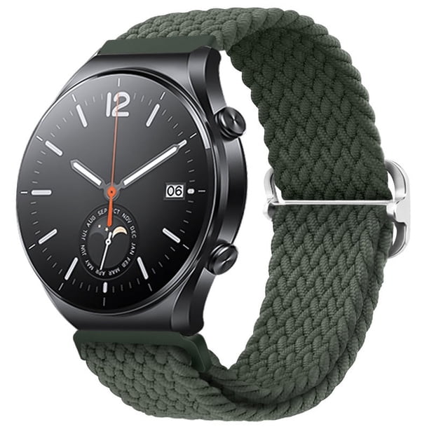 Adecuado para la correa de reloj Xiaomi S1/S2 Correa elástica trenzada de nailon ajustable