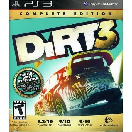 新品y PS3 DiRT 3 コンプリートエディション Dirt 3: Complete Edition - PlayStation 3 - Walmart.com