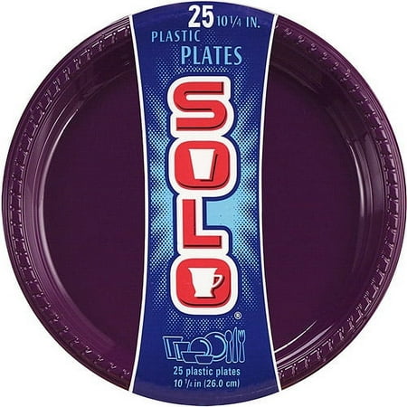 Solo 10 Inch Plate Purple