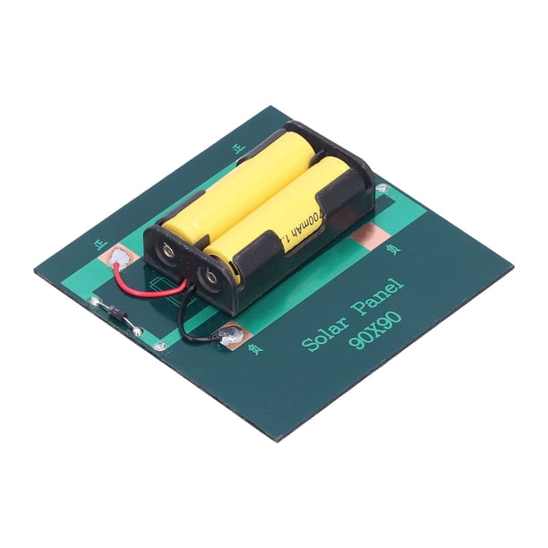 Solar Panel Charger, Solar Charging Panel 1W DC4V Polysilicon Wafer Solar Charging Board For Charging For Outdoor For 2xAA 1.2V Batteries Power Supply ANGGREK Solar Charging Panel