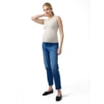 thumbnail image 4 of Ingrid & Isabel For Every Belly Women's Maternity Seamless Fitted RibTank, Sizes S-XXL, 4 of 11