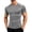 #0527-Gray, variant on Mens Solid Mock Neck Long Sleeve Stretch Slim Fit Compression Fitness Base Layer Top (Black XXL) Father's Day Gift