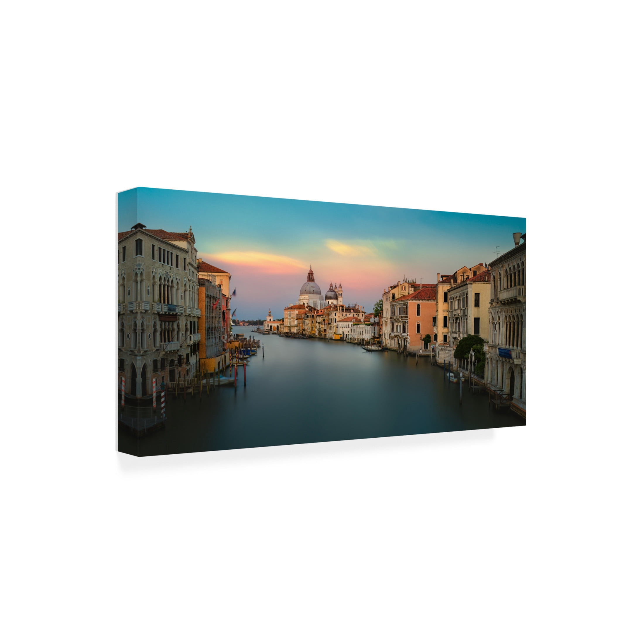 Trademark Fine Art Tommaso Pessotto Ah, it's Venice! Canvas Wall Art