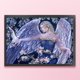 thumbnail image 1 of Cuadros Decorativos Bordado completo Hilo de algodón ecológico 11CT Impreso Angel Girl Kit de punto de cruz (3) Wdftyju embutido en tela, 1 of 9