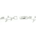 thumbnail image 2 of Precious Stars Silvertone or Rose Goldtone Cubic Zirconia Vine Bracelet, 2 of 3