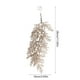 thumbnail image 3 of Seyotauo Glitter Christmas Leaves Garland | Powdered Pearl Cypress Tree Ornaments for Winter Festival Decoration | Champagne Pendant Sticky Powder Pearl Plastic Cypress Leaf Christmas Tree Decor, 3 of 6