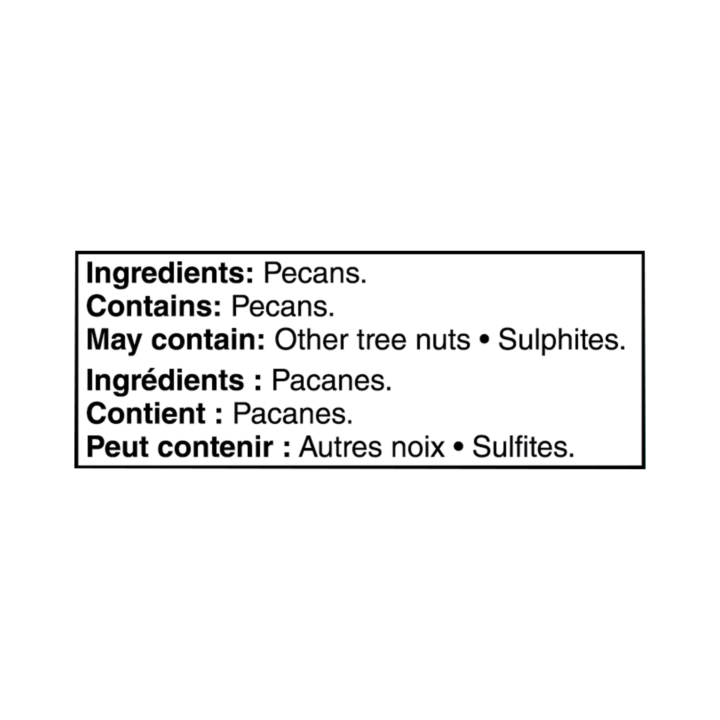 Great Value Pecan Halves, 300 g