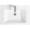 thumbnail image 4 of 30" Modern Floating Bathroom Vanity with Sink, Wall-Mounted Bathroom Storage Vanity Cabinet with Resin Top Basin and Soft Close Drawers, Grey, 4 of 7