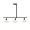 thumbnail image 1 of Innovations 516-3I-BK-G131-LED Orwell 3 Light Island Light part of the Ballston Collection, Matte Black, 1 of 1