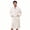 Beige, variant on Men's Terry Bathrobe Absorbent Lightweight Towel Robe Soft Long Robe,Navy Blue L/XL
